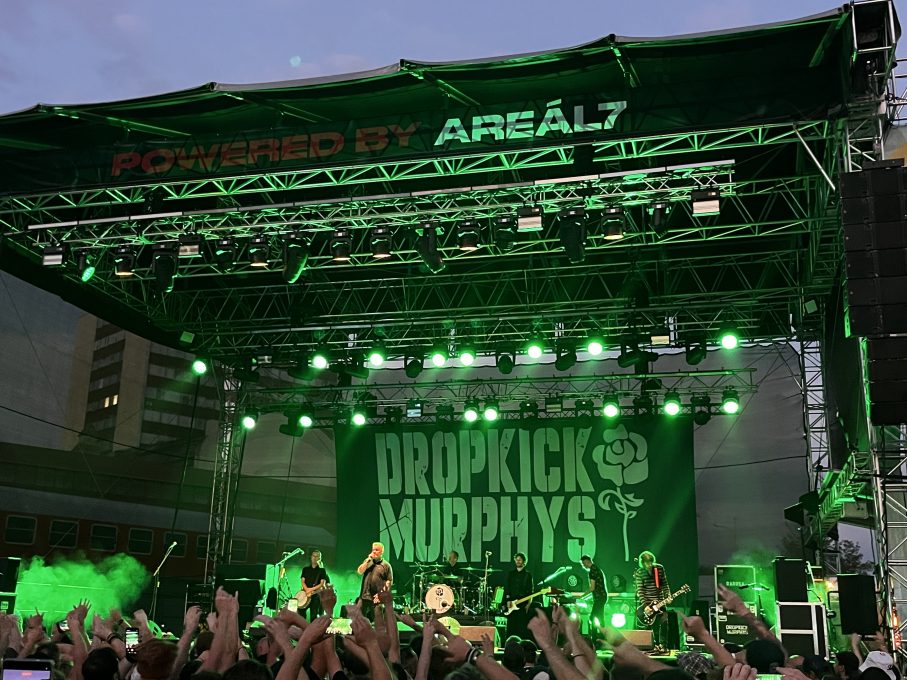Dropkick murphys praha holešovice